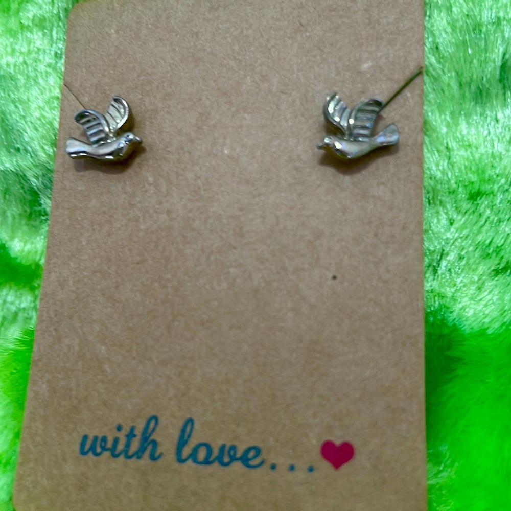 Lucky bird earrings